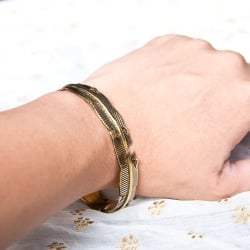 インドのシンプルメタルバングル - サブ5