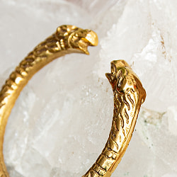 双頭の獅子のバングル ブラス製 - サブ3