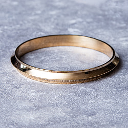 インドの真鍮製バングル ブラスカダ - Brass Kada 薄型 - サブ2