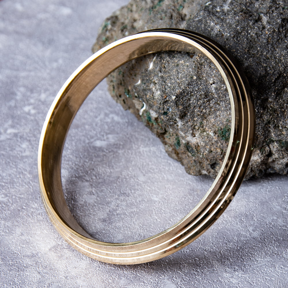真鍮バングル ブラスカダ Kada インドの真鍮製バングル Brass 透かし