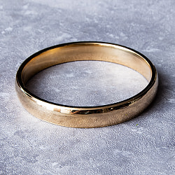 インドの真鍮製バングル ブラスカダ - Brass Kada ラウンド - サブ2
