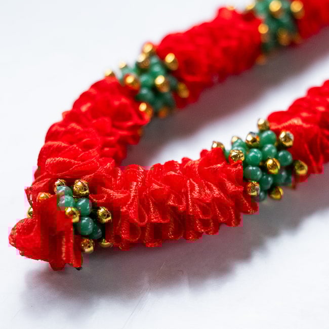 インドの花飾り【マーラー】小 3 - 拡大してみました