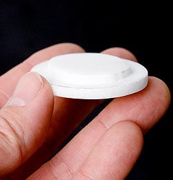 【楕円型】マーブルストーンの小物入れ[約5cm] - サブ5