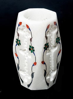 【一点もの】マーブルストーンのペン立て - サブ2