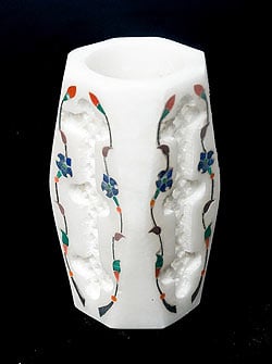 【一点もの】マーブルストーンのペン立て - サブ3