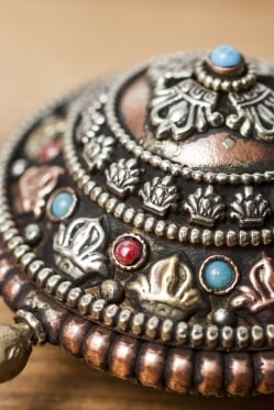 【高品質】チベタンロケット【直径 約7cm】 - サブ2