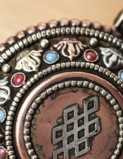 【高品質】チベタンロケット【直径 約7cm】 - サブ5