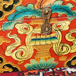 〔一点物〕チベットの伝統小物入れ　美しい色彩と吉祥文様 - サブ2