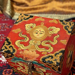 〔一点物〕チベットの伝統小物入れ　美しい色彩と吉祥文様 - サブ3