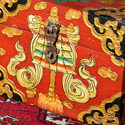 〔一点物〕チベットの伝統小物入れ　美しい色彩と吉祥文様 - サブ2