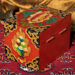 〔一点物〕チベットの伝統小物入れ　美しい色彩と吉祥文様 - サブ5