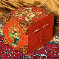 〔一点物〕チベットの伝統小物入れ　美しい色彩と吉祥文様 - サブ5