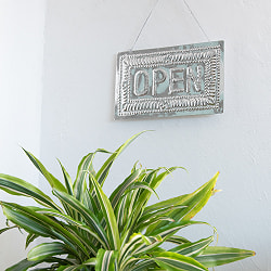 バリのアルミ細工ウェルカムボード WELCOME - サブ4