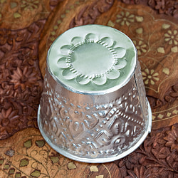 バリの飾りつきマルチバスケット 手打ち細工が美しい 高さ：9cm 直径：10.5cm - サブ4