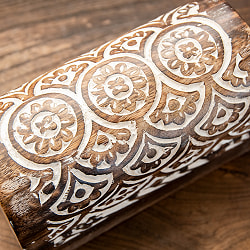 チェスト型の小物入れ 環境にやさしいマンゴーウッド製 9cm x 15.5cm - サブ3