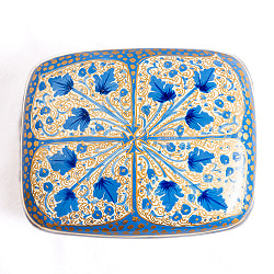 【全3色】カシミールのペーパーマッシュ - 長方形　小物入れ[LL]  - サブ4