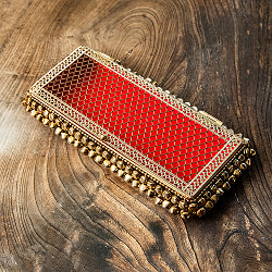 グングルとワイヤーアートのマハラニケース ペンケース 約20.5x10cm - サブ3