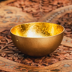 インテリアボウル 複雑な光沢が美しい 礼拝や小物入れなどに 直径：5.5cm程度 - サブ5