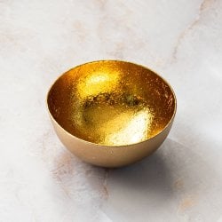 インテリアボウル 複雑な光沢が美しい 礼拝や小物入れなどに 直径:5.5cm程度