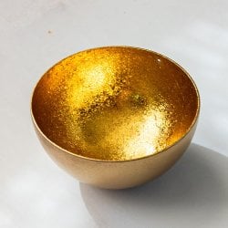 インテリアボウル 複雑な光沢が美しい 礼拝や小物入れなどに 直径:7.5cm程度