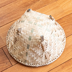 バンブーダロ（dalo） ネパール伝統の手編み竹かご 高さ19cm程度 - サブ3