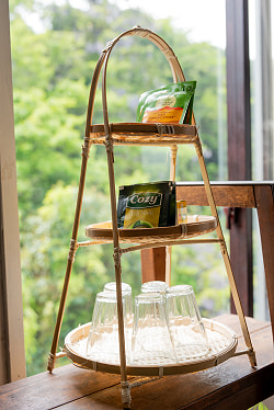 天然素材が優しい　バンブープレートスタンド 【3段】 - サブ2