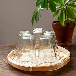 天然素材が嬉しい　バンブープレート【18cm】 - サブ2