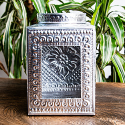 バリの飾りつき デコレーションボックス 小物入れ キャンディボックス 20.5 x 13cm - サブ2