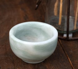 マーブルストーンのスモールカップ　小物入れ クオーツカップ シンプルカップ - サブ4