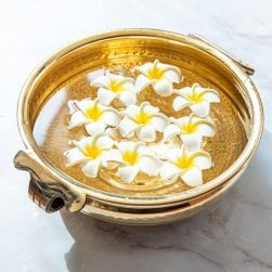 ウルリ（urli／uruli） 南インド伝統のアーユルヴェーダ調合器具 水盆 直径：26cm