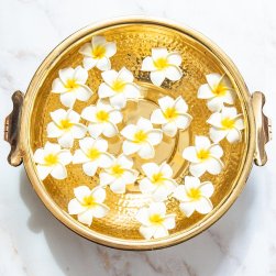 ウルリ（urli／uruli） 南インド伝統のアーユルヴェーダ調合器具 水盆 直径：31.5cm