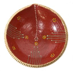 素焼き皿[10cm]の商品写真