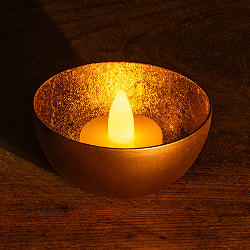 【24個セット】インテリアボウル 複雑な光沢が美しい 礼拝や小物入れなどに 直径：7.5cm程度 - サブ4