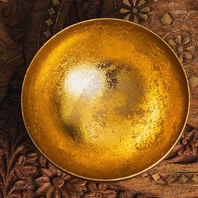 【24個セット】インテリアボウル 複雑な光沢が美しい 礼拝や小物入れなどに 直径：10cm程度 5 - 上からの様子です。複雑な光加減が素敵ですね。