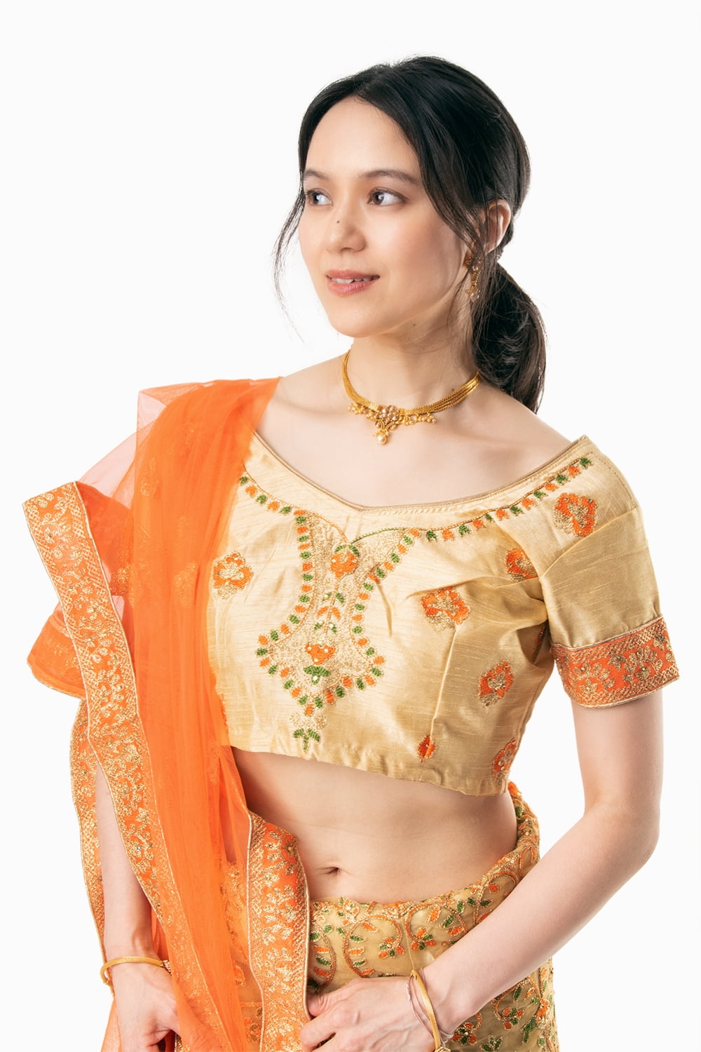 インドのレヘンガ パーティードレス コスプレ ティラキタ 女性物 エスニックファッション アジアンファッション エスニック衣料 TIRAKITA  サリー ウェディング レディース