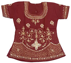 インドのドレス-チャニヤ・チョウリの商品写真 2枚目