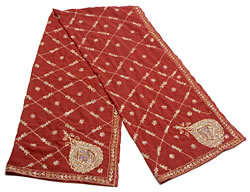 インドのドレス-チャニヤ・チョウリの商品写真 4枚目