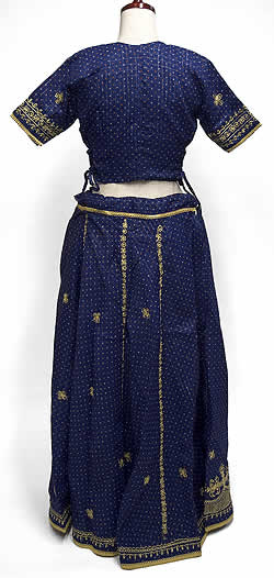 インドのドレス-チャニヤ・チョウリの商品写真 2枚目