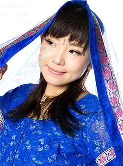 【1点物】インドのレヘンガ　【サーモン×青】 - サブ4