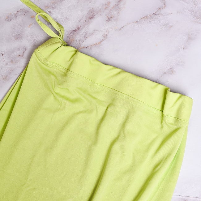 ストレッチだから履きやすい サリーの下に着るペチコート 17 - ライム