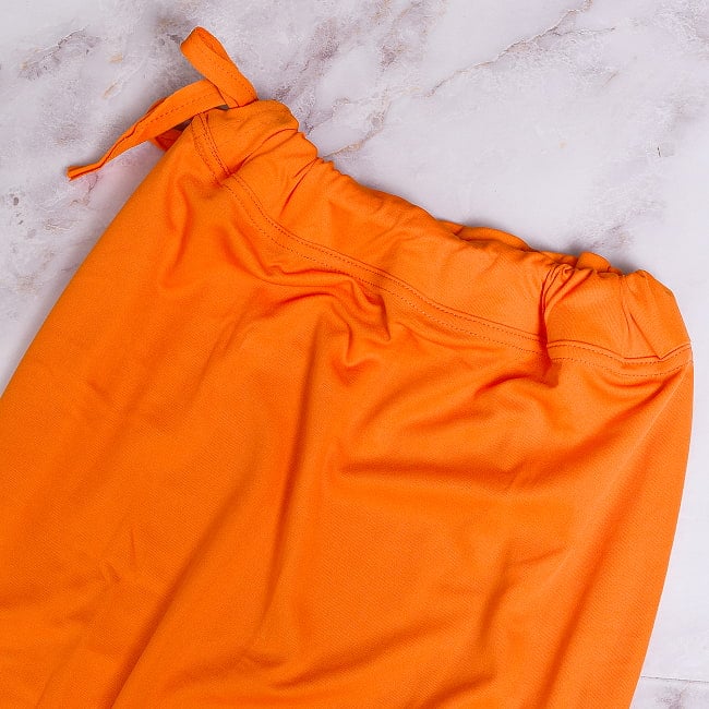 ストレッチだから履きやすい サリーの下に着るペチコート 20 - オレンジ