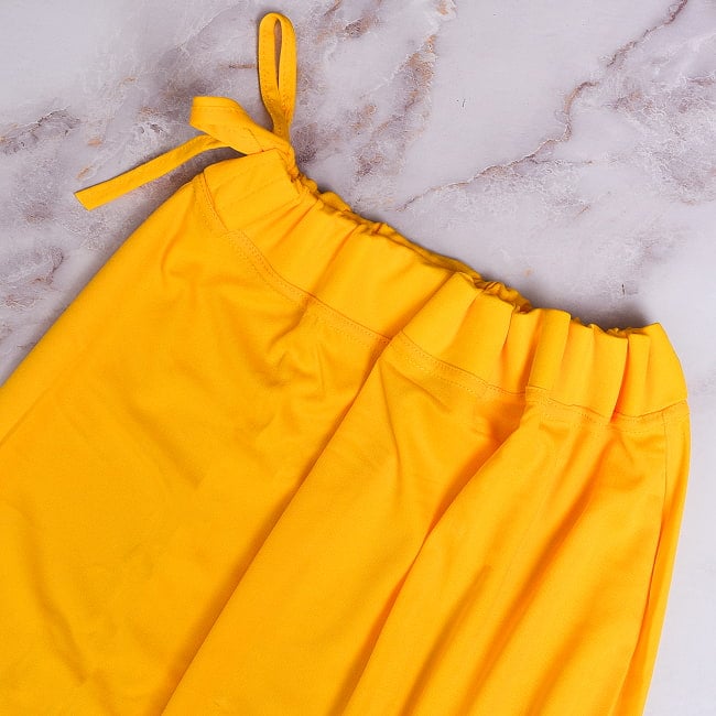 ストレッチだから履きやすい サリーの下に着るペチコート 21 - レモン