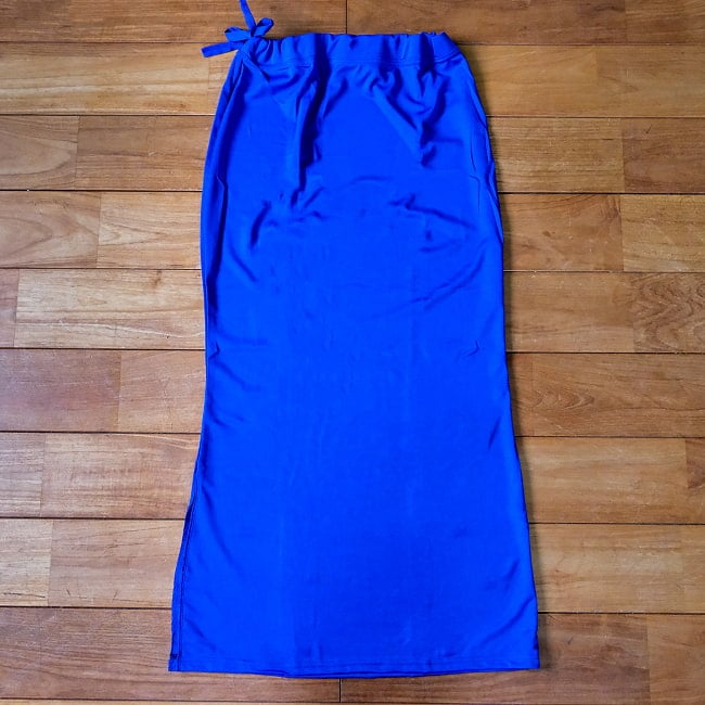 ストレッチだから履きやすい サリーの下に着るペチコート 6 - このようなシルエットになります