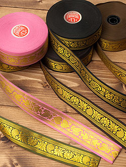 【訳ありセール品】ザリの中幅チロリアンテープ-メーター売り【約4cm】 - サブ2