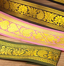 【訳ありセール品】ザリの中幅チロリアンテープ-メーター売り【約4cm】 - サブ3