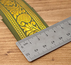 【訳ありセール品】ザリの中幅チロリアンテープ-メーター売り【約4cm】 - サブ4