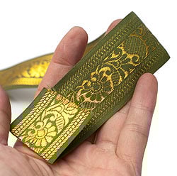 【訳ありセール品】ザリの中幅チロリアンテープ-メーター売り【約4cm】 - サブ5