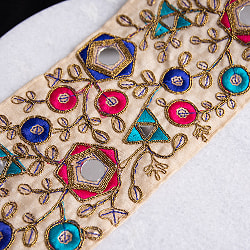 チロリアンテープ - ロール売 【極太幅11cm】 - ミラーワーク  ゴータ刺繍 - サブ3