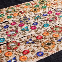 チロリアンテープ - メーター売 【極太幅11cm】 - ミラーワーク ゴータ刺繍