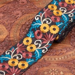 【極太幅7.5cm】 チロリアンテープ-メーター売 - 雅